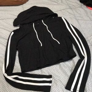 Crop top long sleeve size Large